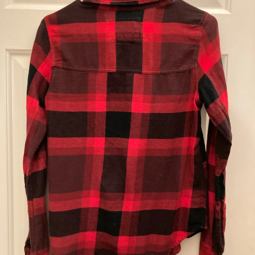 Abercrombie and Fitch Flannel Button Down Shirt - Picture 3 of 3